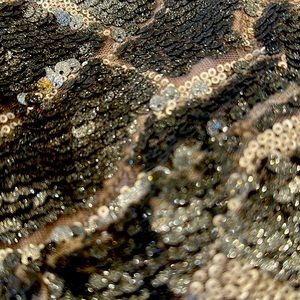 A-9 Bronze Sequins shorts